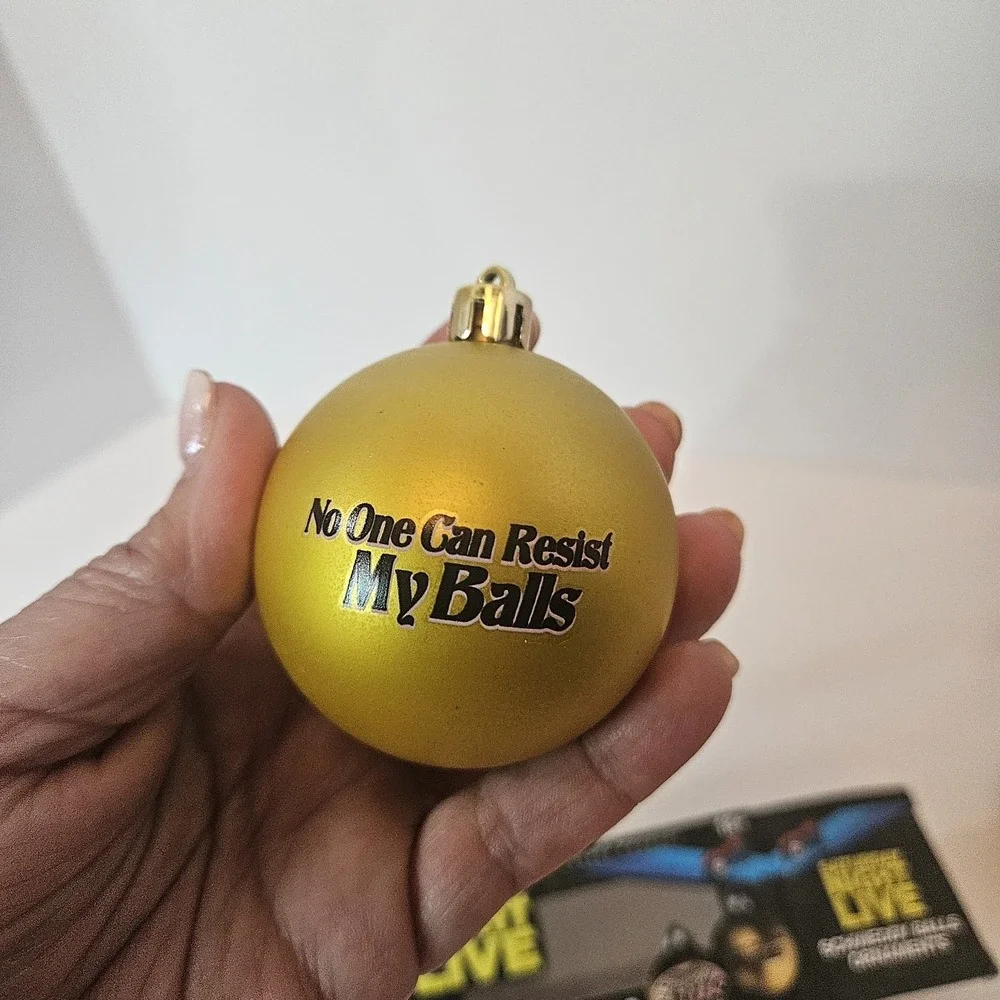 SNL Saturday Night Live Schweddy Balls Officially Licensed  Xmas Box Set 2 Rare